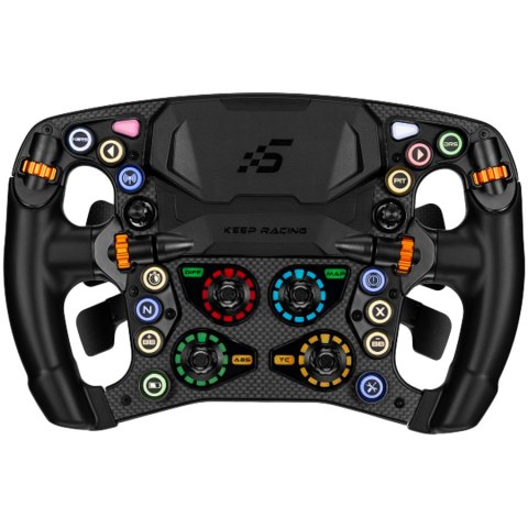 SIMAGIC Zeus Formula Steering Wheel, 280 mm, 5mm carbon fiber, CNC aluminum