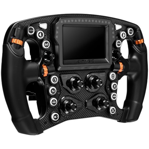 SIMAGIC Zeus Formula Steering Wheel, 280 mm, 5mm carbon fiber, CNC aluminum