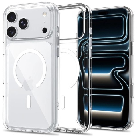 Etui Tech-Protect Flexair Hybrid CC MagSafe na iPhone 18 Pro / 17 Pro - przezroczyste