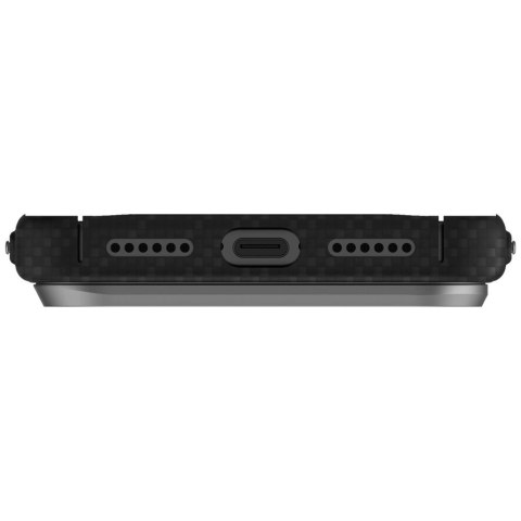 Etui UNIQ Keva EDGE Magclick Charging na iPhone 17 Pro Max - czarne