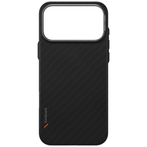 Etui UNIQ Keva EDGE Magclick Charging na iPhone 17 Pro Max - czarne