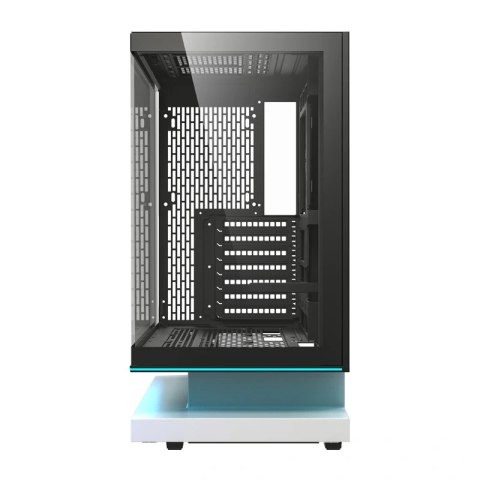 Obudowa komputerowa DarkFlash F1 ATX + 6 wentylatorów (biała)
