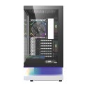Obudowa komputerowa DarkFlash F1 ATX + 6 wentylatorów (biała)