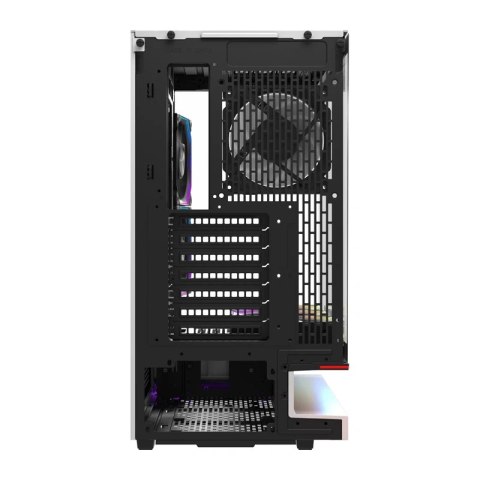 Obudowa komputerowa DarkFlash F1 ATX + 6 wentylatorów (biała)