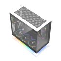 Obudowa komputerowa DarkFlash F1 ATX + 6 wentylatorów (biała)