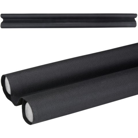 USZCZELKA POD DRZWI STOPER TERMICZNY AKUSTYCZNY DOUBLE SEAL DŁ 95CM KINZO