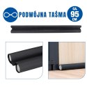 USZCZELKA POD DRZWI STOPER TERMICZNY AKUSTYCZNY DOUBLE SEAL DŁ 95CM KINZO
